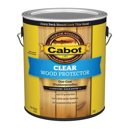 Clear Wood Protector Transparent Clear Wood Protector 1 Gal